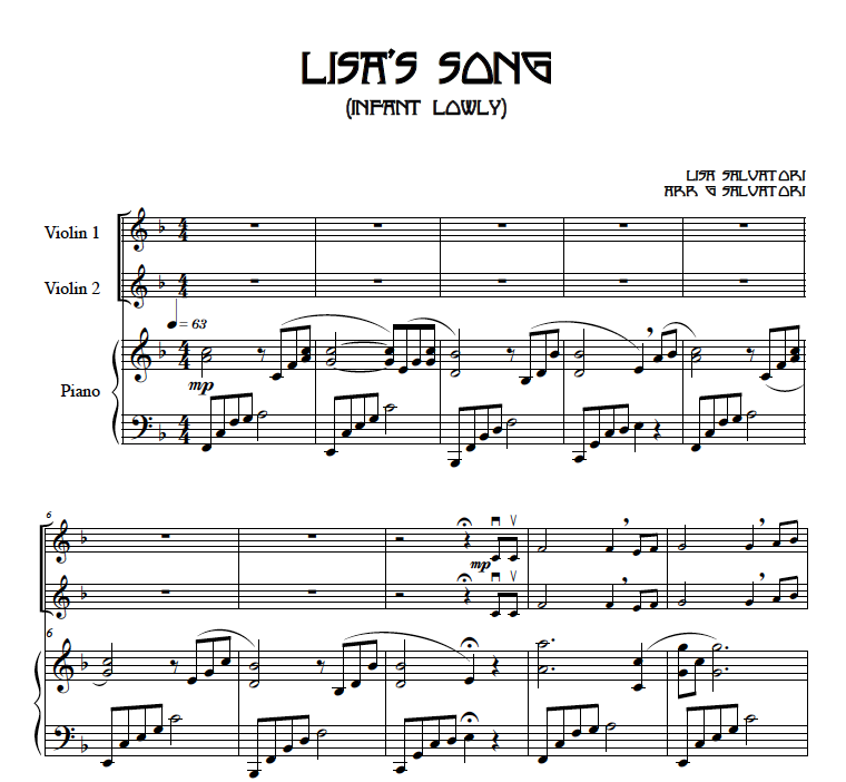 Christmas sheet music violin duet and piano